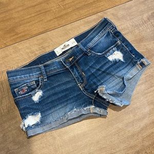 Hollister denim shorts